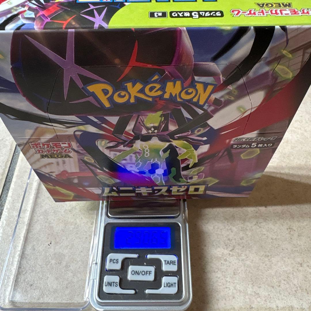 ポケモンカードゲーム ムニキスゼロ　1BOXぺりぺり付き/未開封290.65g