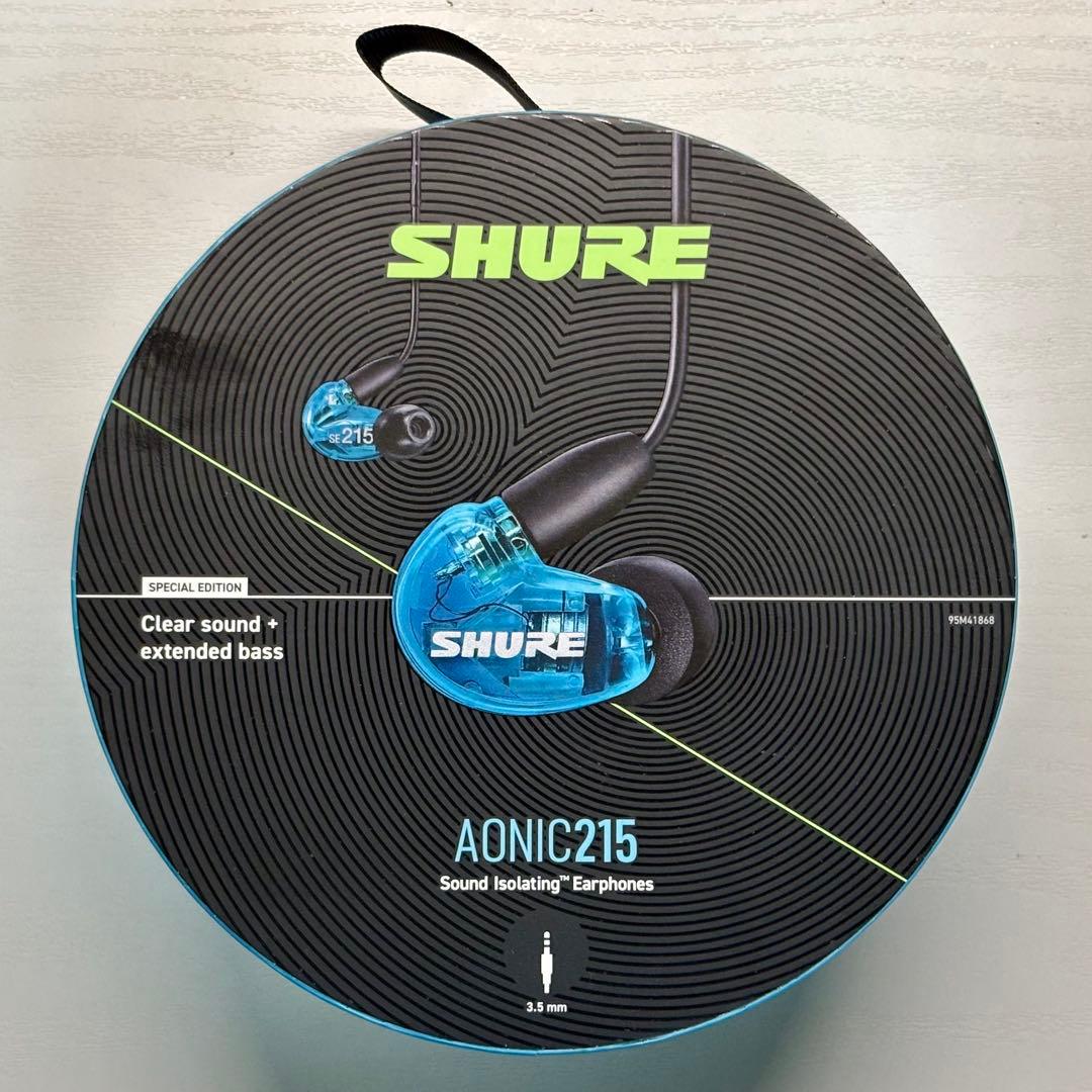 【もも】SHURE AONIC215 有線イヤフォン