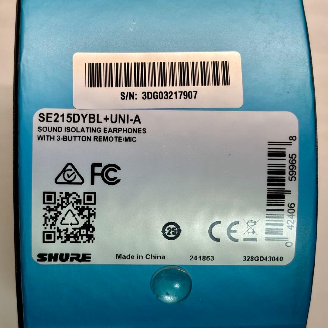 【もも】SHURE AONIC215 有線イヤフォン