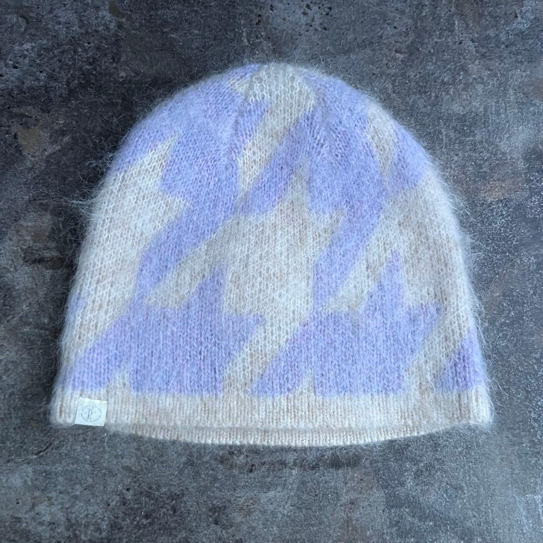【完売品】faf HOUNDSTOOTH MOHAIR BEANIE