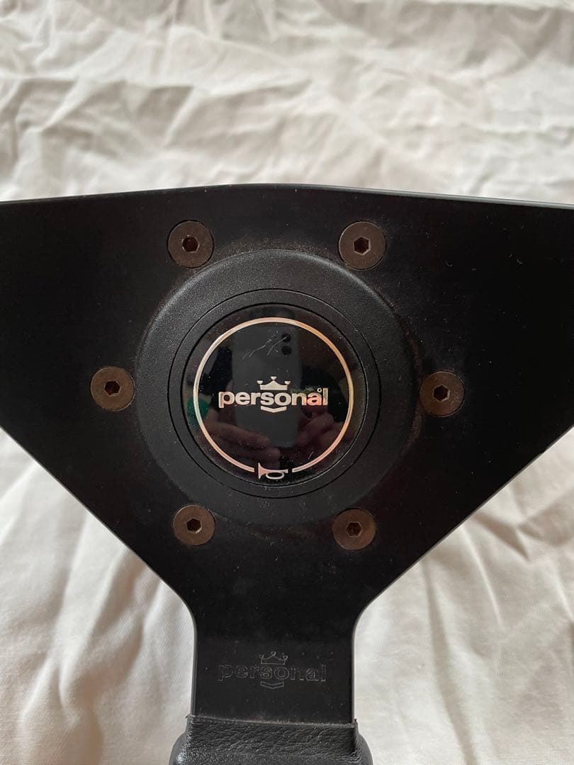 パーソナル　ステアリング　ボス付き　中古　350mm