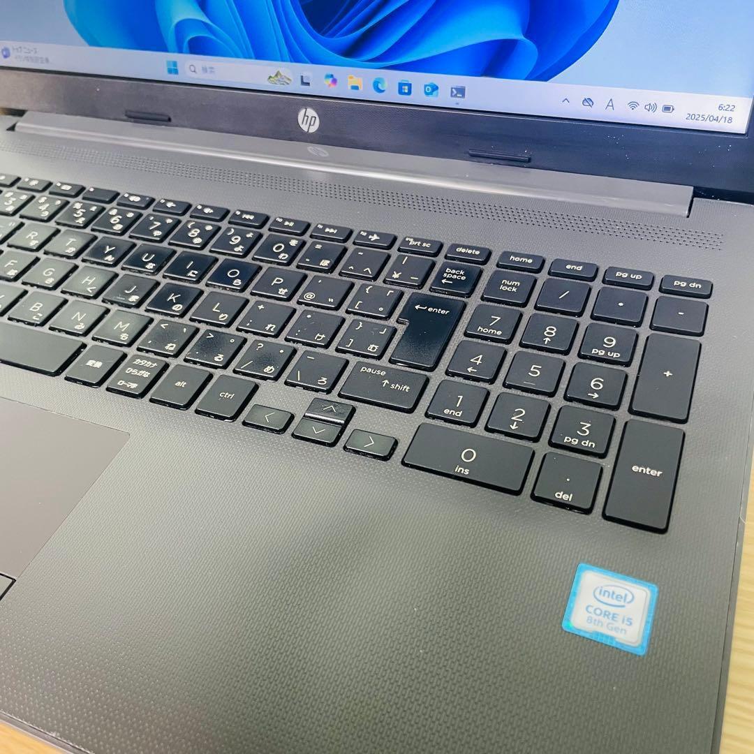 HP ノートPC 256GB SSD 16GB メモリ 2019年製