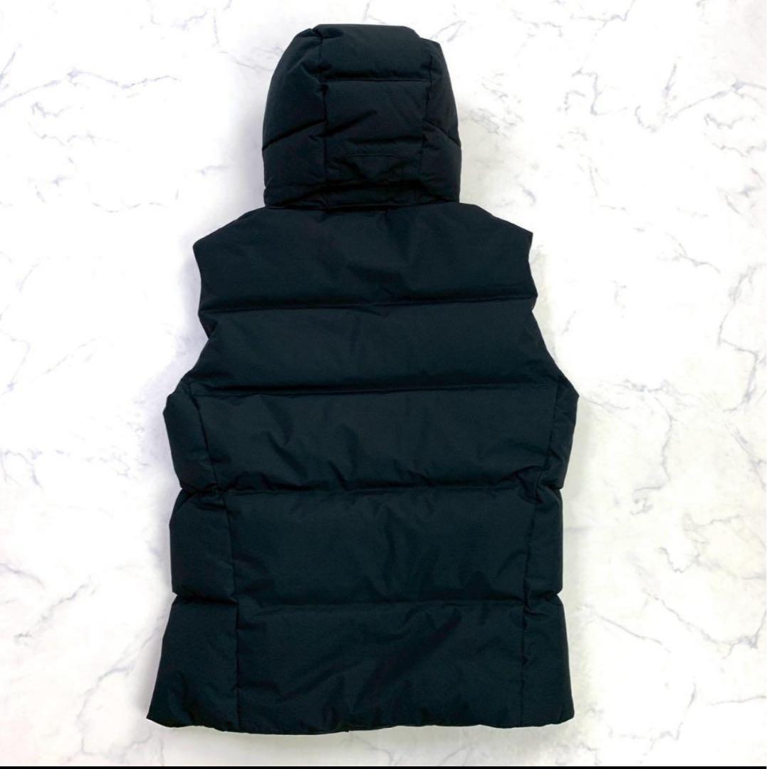 美品★ポロラルフローレン ダウンベスト ビッグポニー ブラック XS　D986
