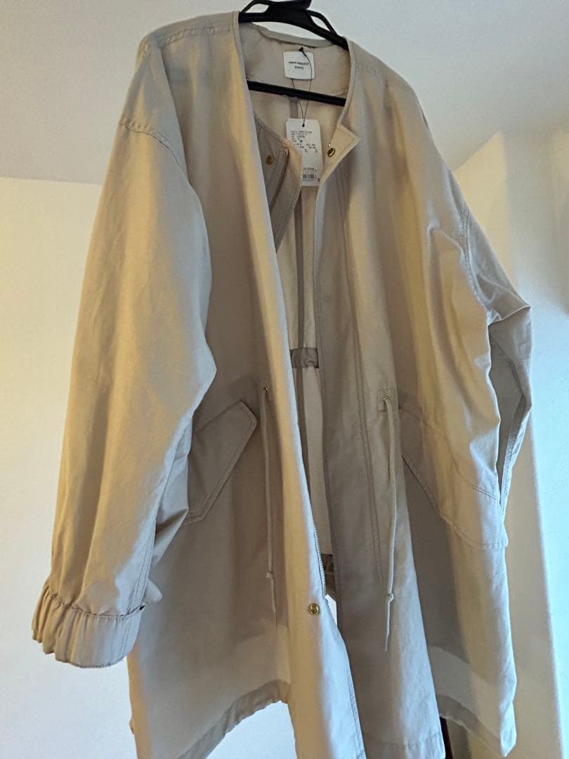 URBAN RESEARCH DOORS ノーカラー　モッズコート