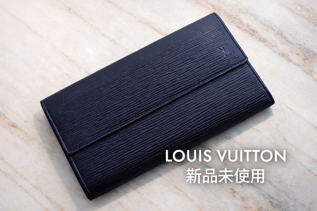 【新品保管品】ルイヴィトン　ポルトフォイユ サラ 長財布 エピ ブラック