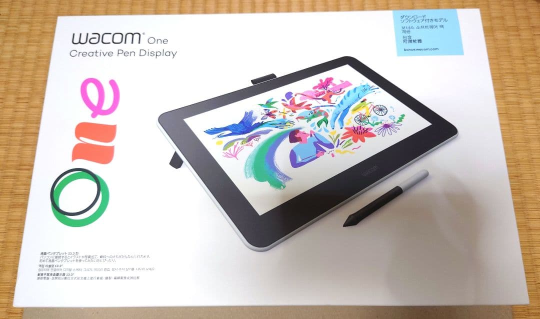 Wacom One 液晶ペンタブレット 13.3インチ DTC133W1D