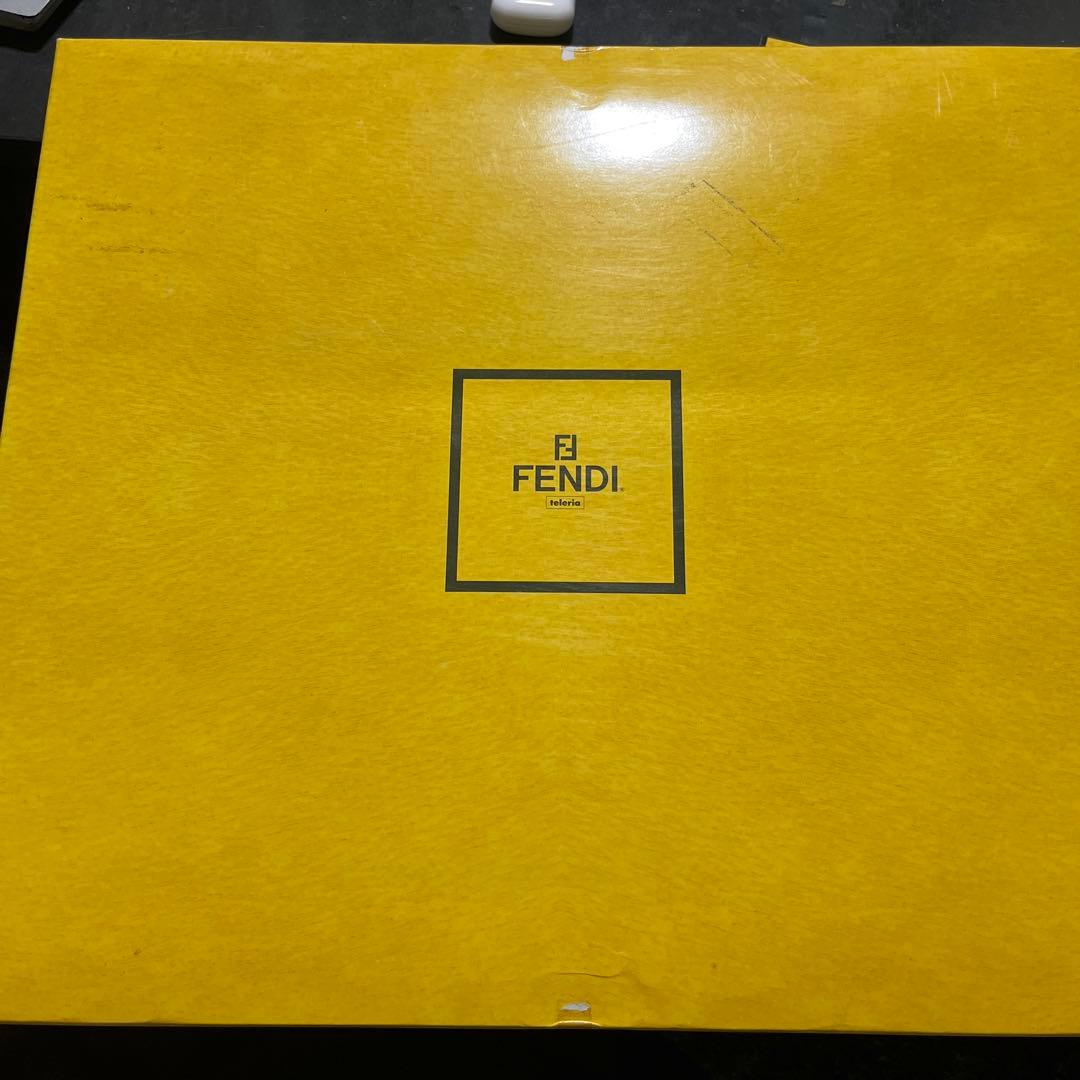 FENDI ウール タオルケット 140×210cm 箱付き