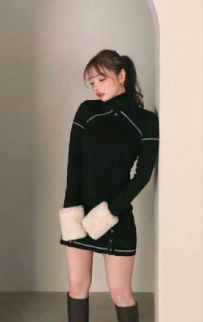 アンドマリー　andmary クインファーミニドレス