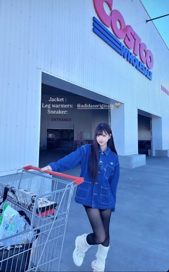 むら様専　adidas U COVERALL インディゴ　デニムジャケット