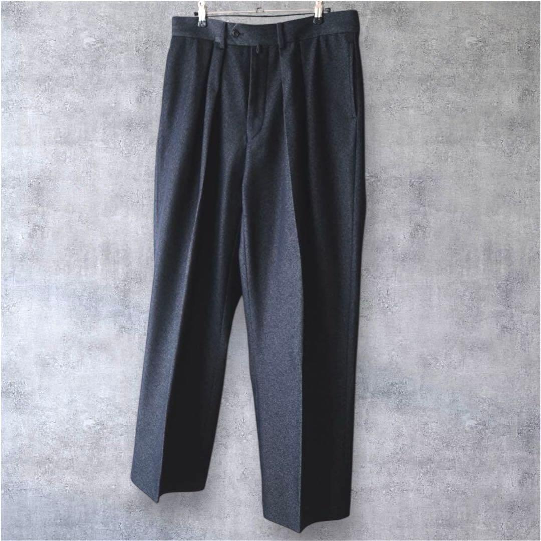 パンツ NEAT Plastic denim WIDE 48