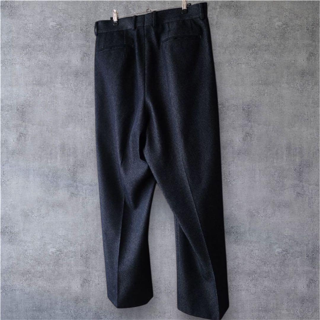 パンツ NEAT Plastic denim WIDE 48