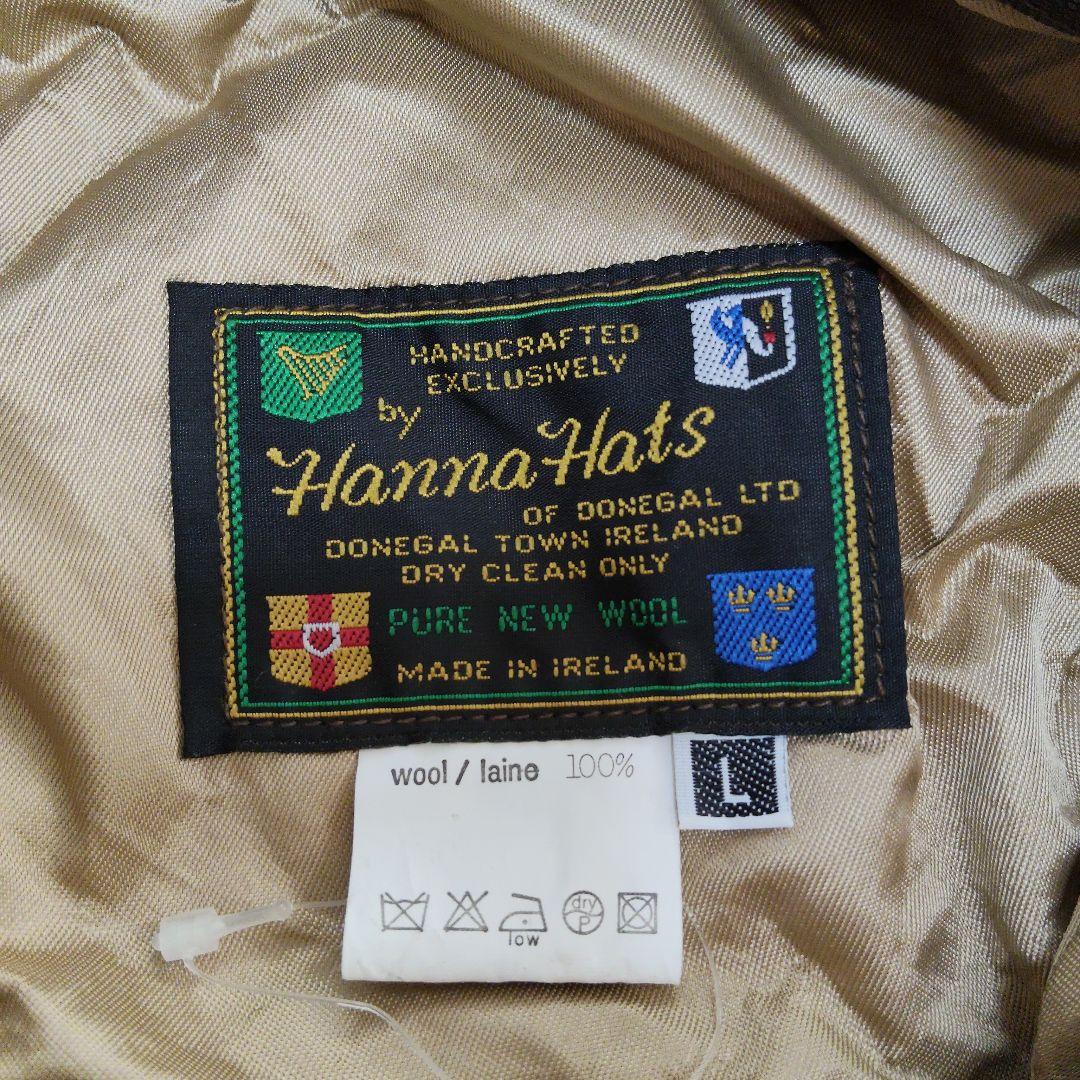新品 Hanna Hats ヴィンテージ ドネガルツイード パッチワークハット