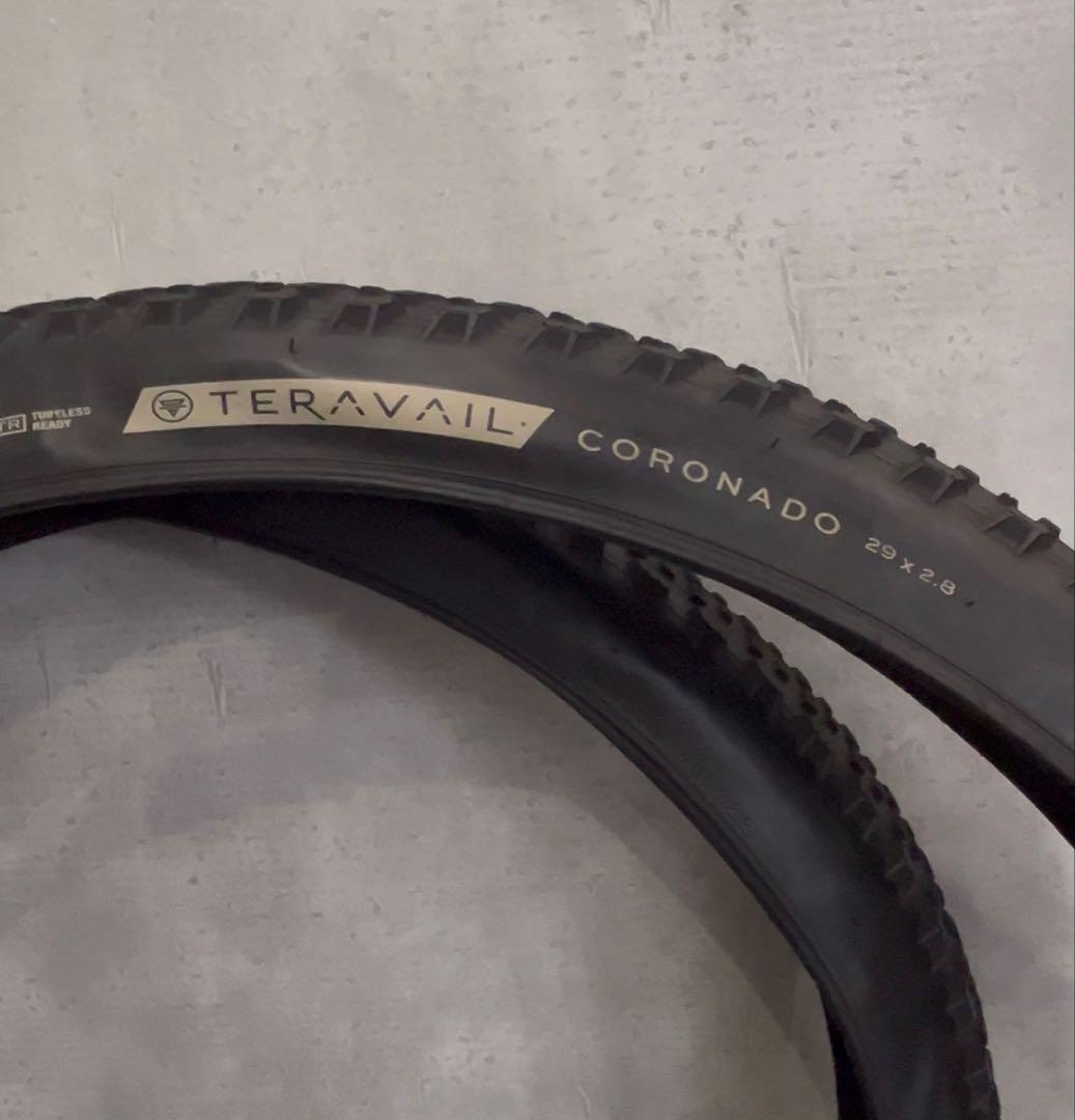 Teravail Coronado / 29×2.8 Black 2本