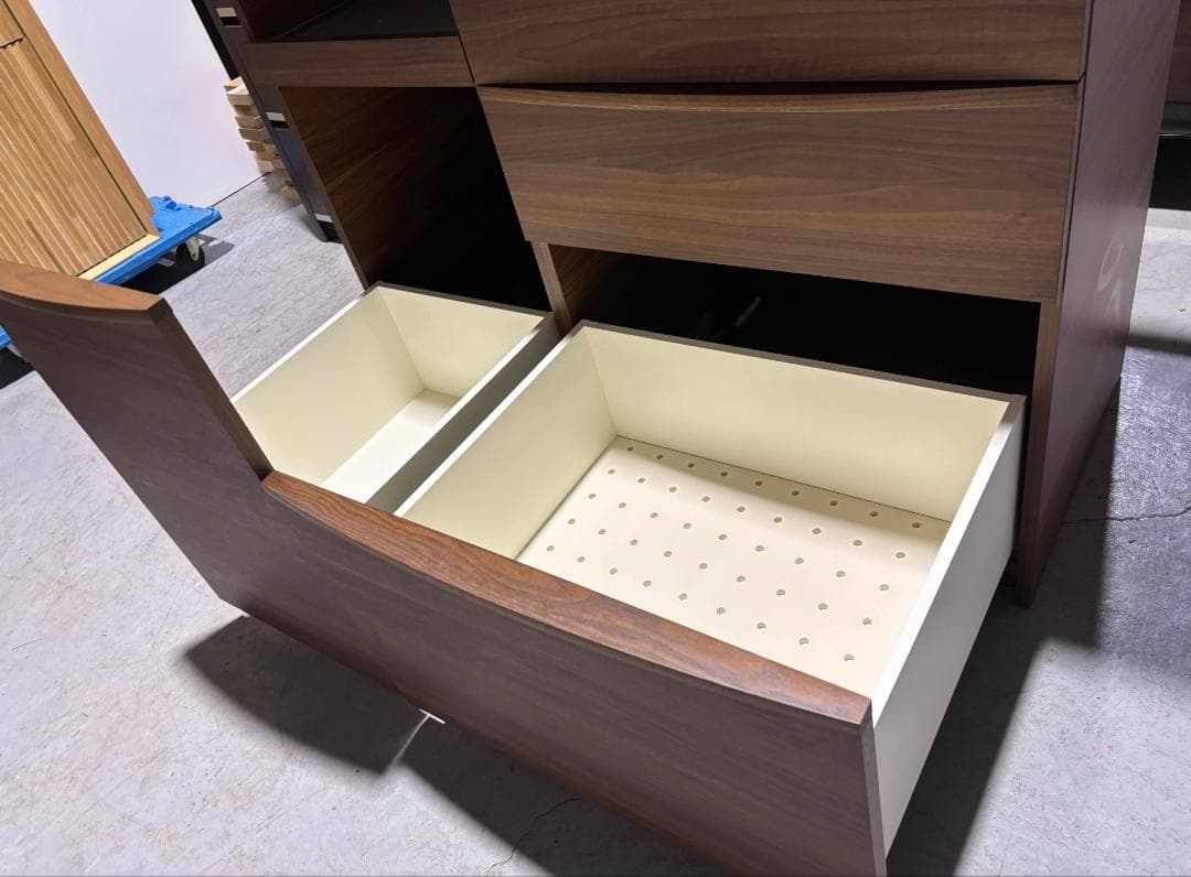 最高級 PAMOUNAキッチンカウンター、キッチンボード、幅100Used/美品