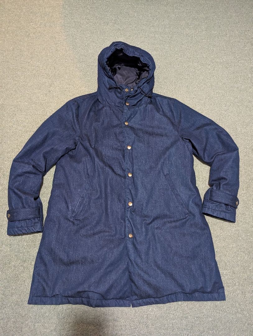 have a good day NANGAダウン　モッズコート デニム