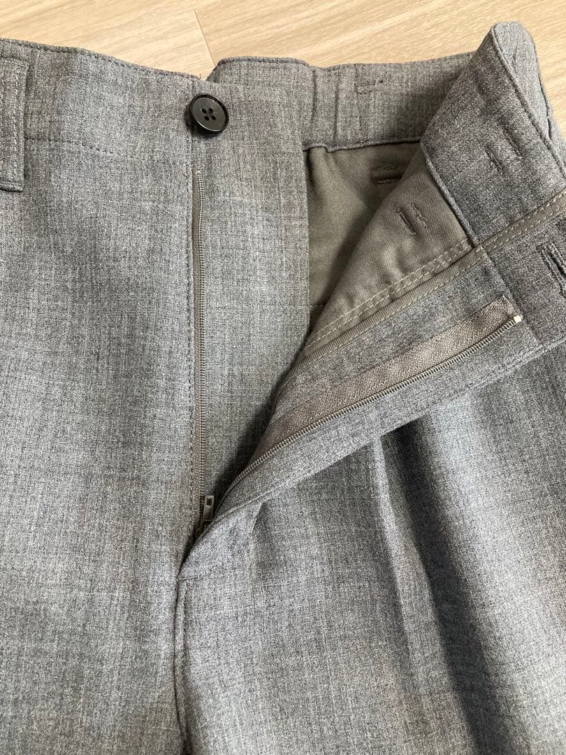 【美品】Spick and Span ハイブリッドダブルクロスワンタックパンツ