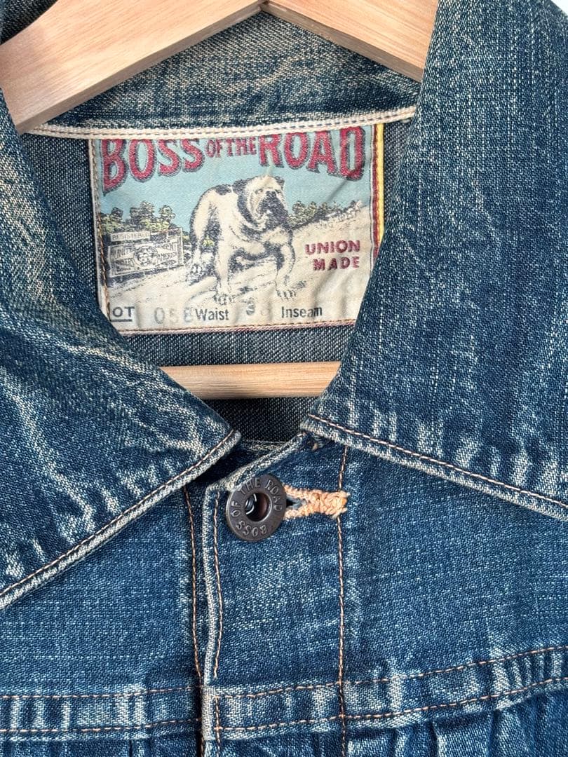 【BOSS OF THE ROAD 東洋復刻　デニムジャケット】