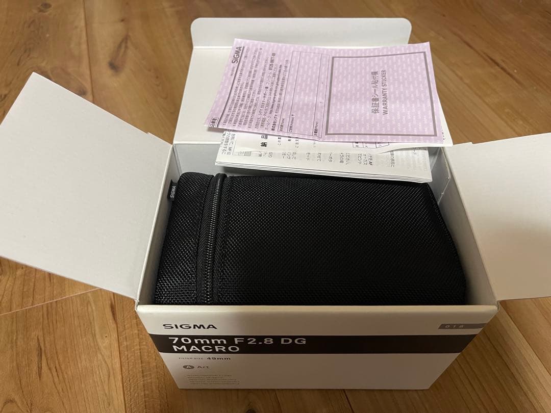 SIGMA 70mm F2.8DG macro L マウント