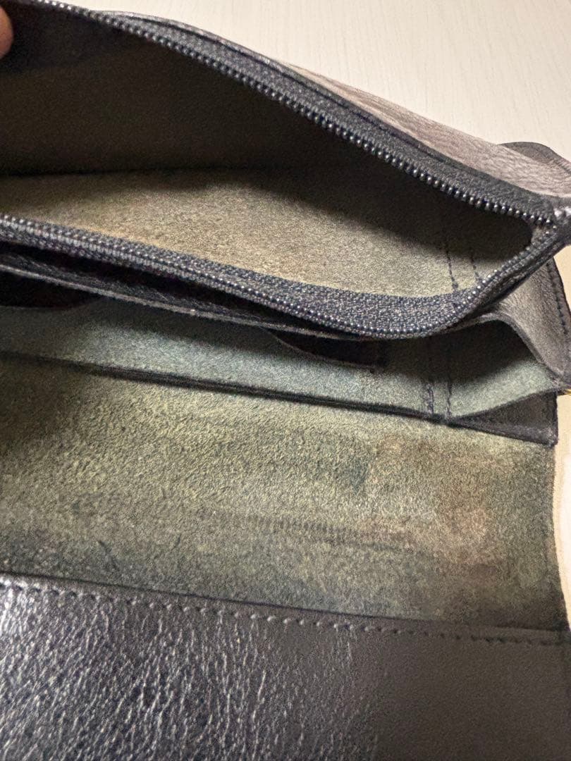 廃盤 IL BISONTEトラッカーウォレット チェーン付き イタリア製