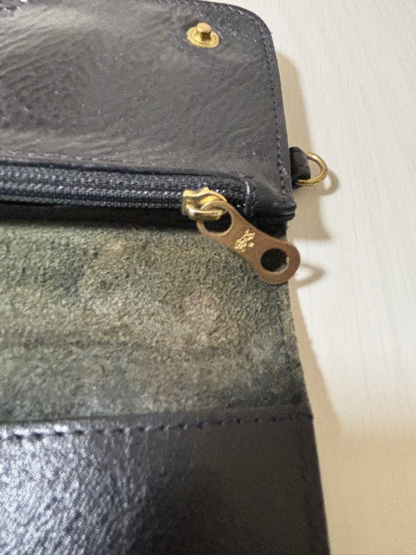 廃盤 IL BISONTEトラッカーウォレット チェーン付き イタリア製