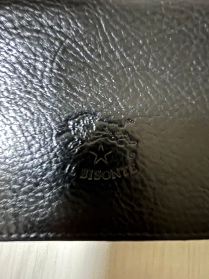 廃盤 IL BISONTEトラッカーウォレット チェーン付き イタリア製