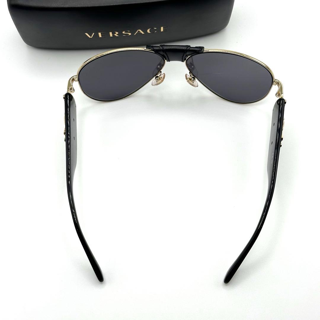 ヴェルサーチ　サングラス　メガネ　メデューサ　ブラック
