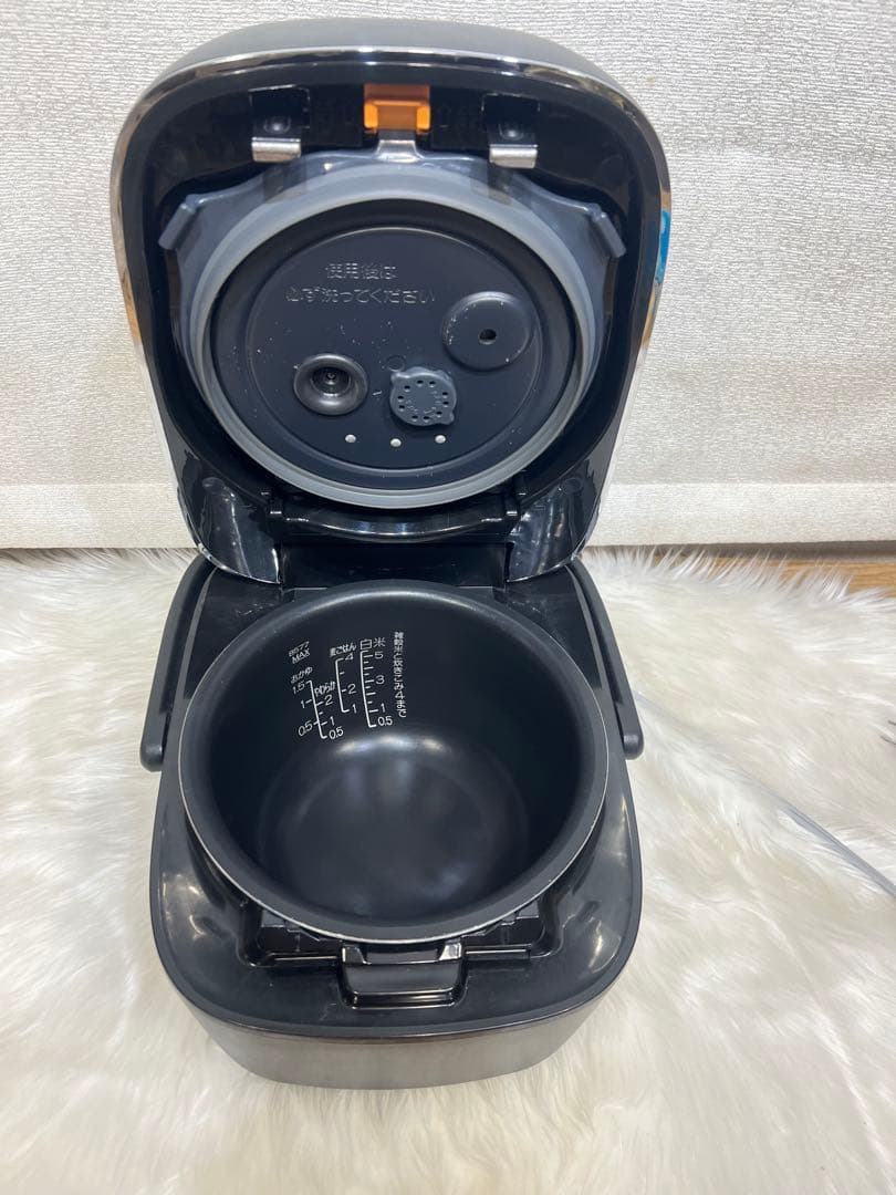 象印 圧力IH 炊飯器 炎舞炊き NW-PS10 ブラック 5.5合炊き 美品