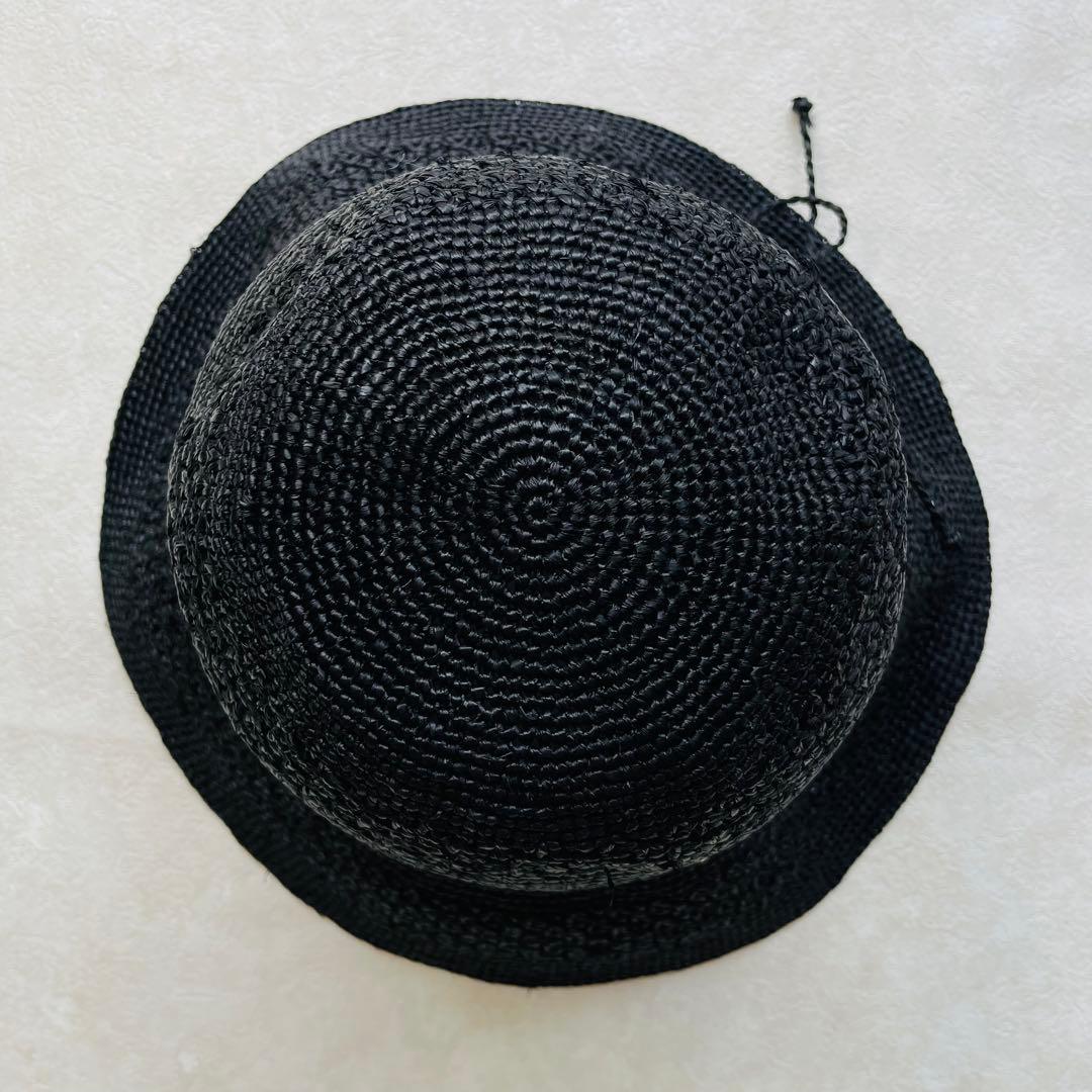 美品✴︎ヘレンカミンスキー juliet8 ジュリエット ブラック 黒 麦わら帽子