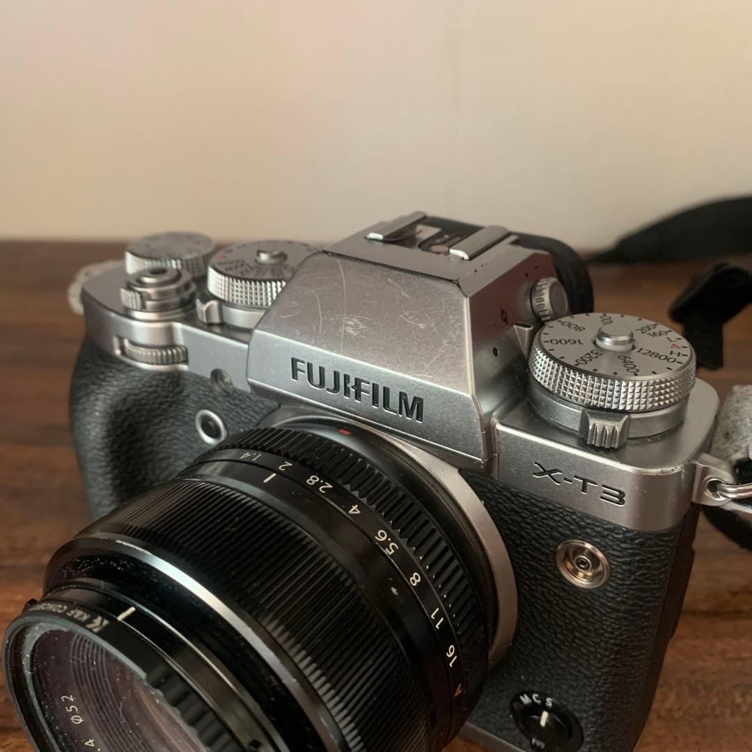 Fujifilm X-T3 シルバー　XF35mmF1.4 R レンズセット