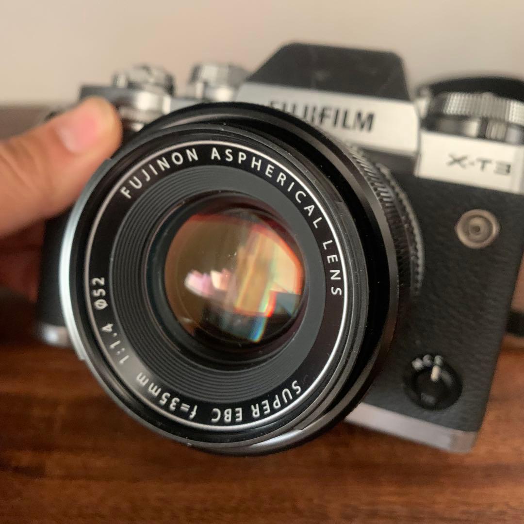 Fujifilm X-T3 シルバー　XF35mmF1.4 R レンズセット
