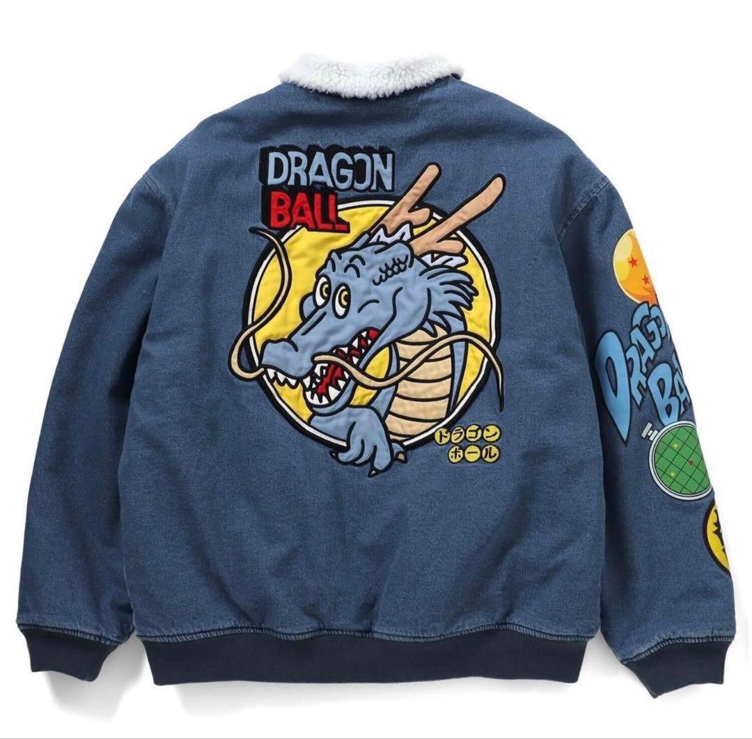 BREEZE ドラゴンボールコラボ デニムボアジャケット 大人サイズ L 新品