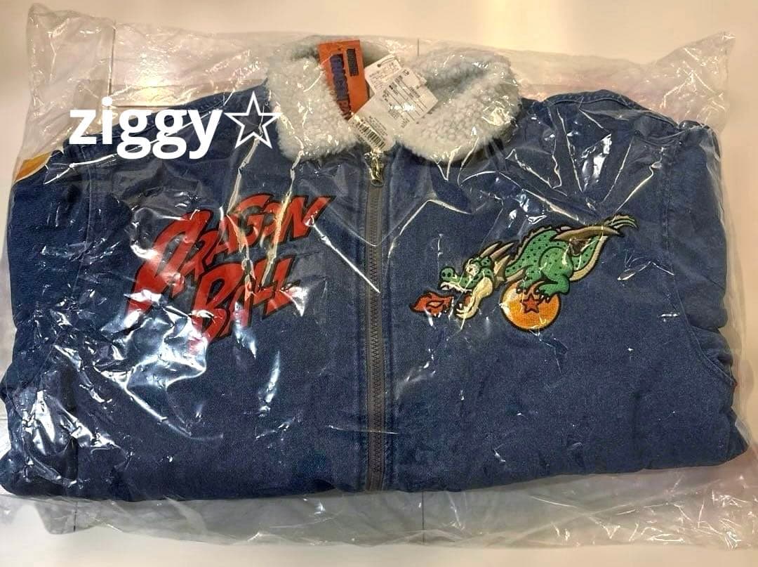 BREEZE ドラゴンボールコラボ デニムボアジャケット 大人サイズ L 新品