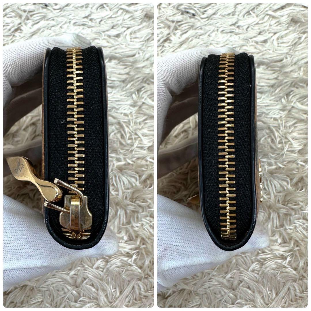 【美品】クリスチャンルブタン ケース 小銭入れ ブラウン レオパード