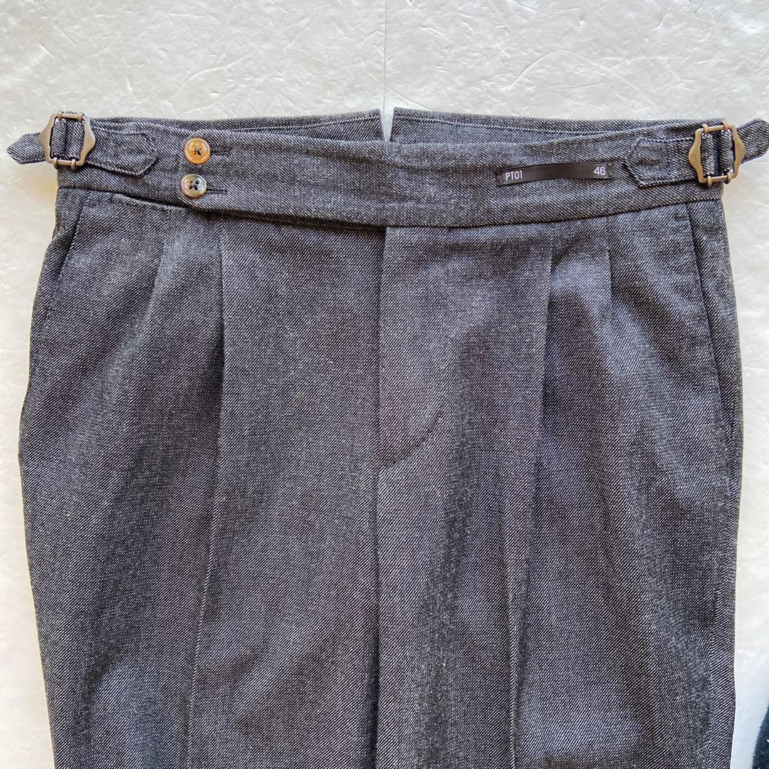 PT01ピーティーゼロウーノ サイドアジャスター　グルカパンツ　スラックス