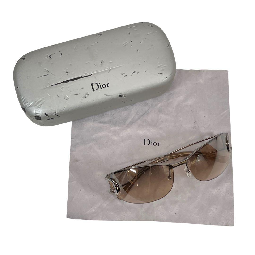 Dior クリスチャンディオール サングラス ブラウン