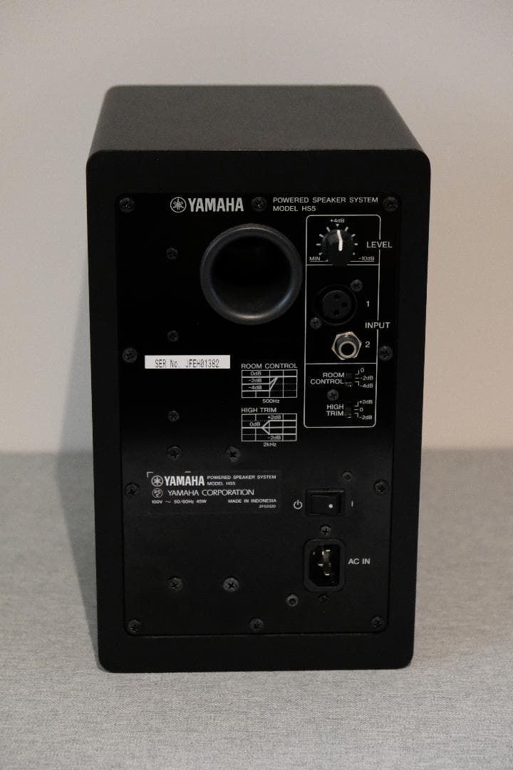 Yamaha HS5 パワードモニタースピーカー（ペア）