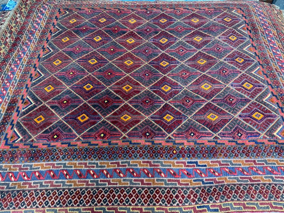 アフガニスタン手織り絨毯 スーパーファイン マシュワニ産 ラグ