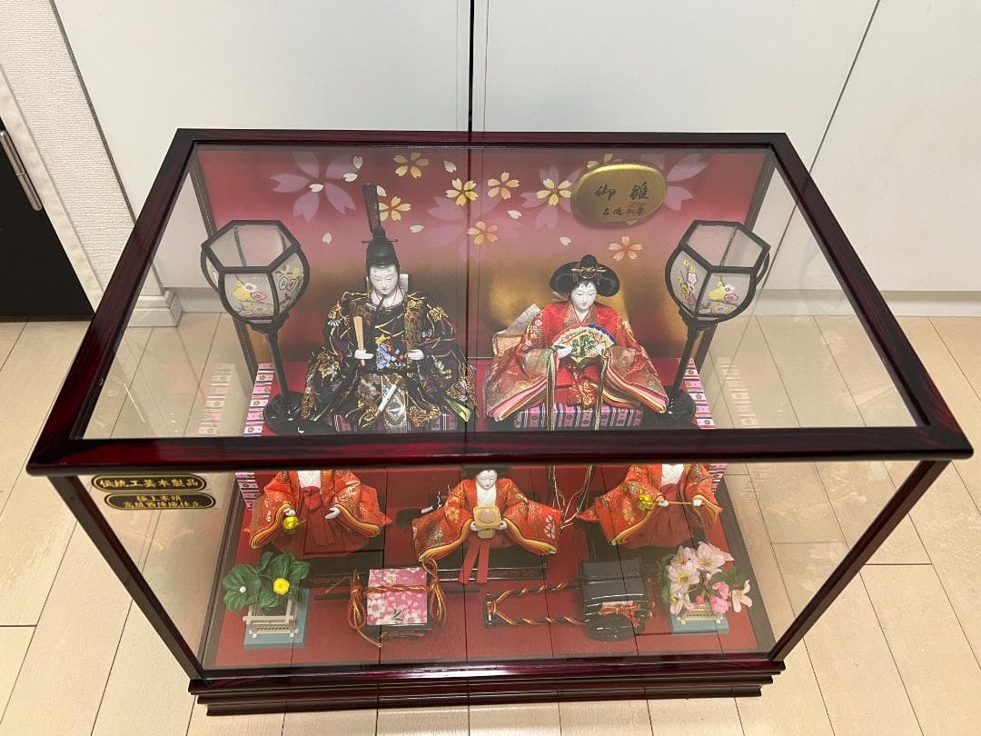 【美品】雛人形　ひな人形　お雛様　吉徳　五人揃