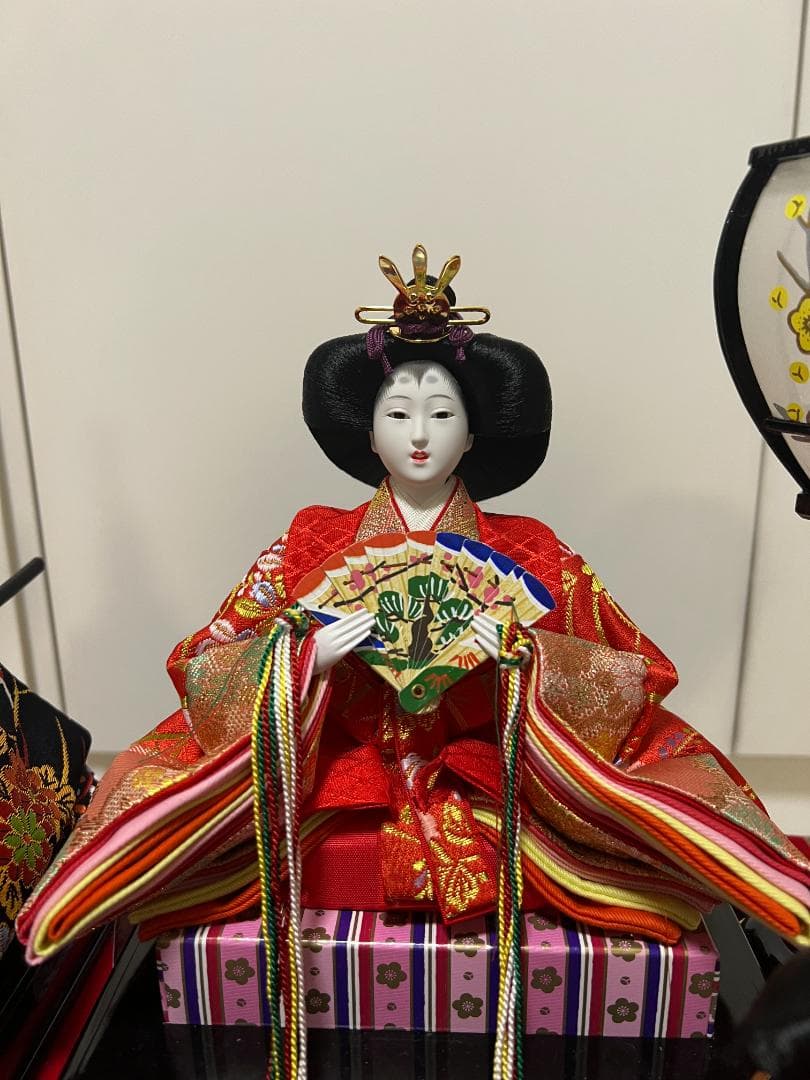 【美品】雛人形　ひな人形　お雛様　吉徳　五人揃