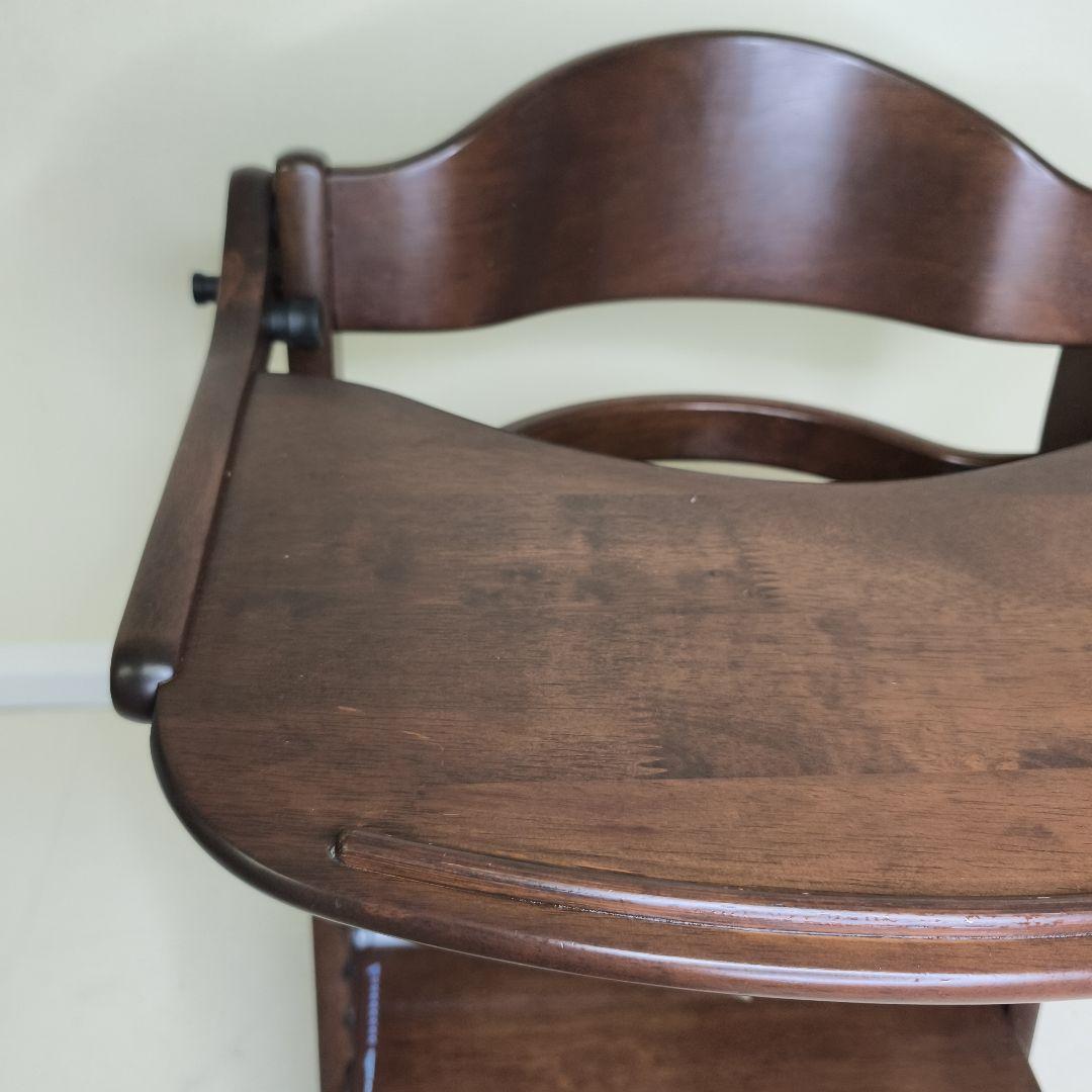 大和屋 すくすくチェアプラス ガードテーブル付 セーフティチェアベルト付