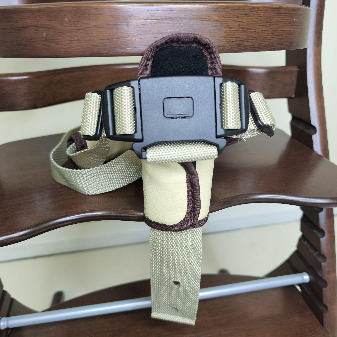 大和屋 すくすくチェアプラス ガードテーブル付 セーフティチェアベルト付