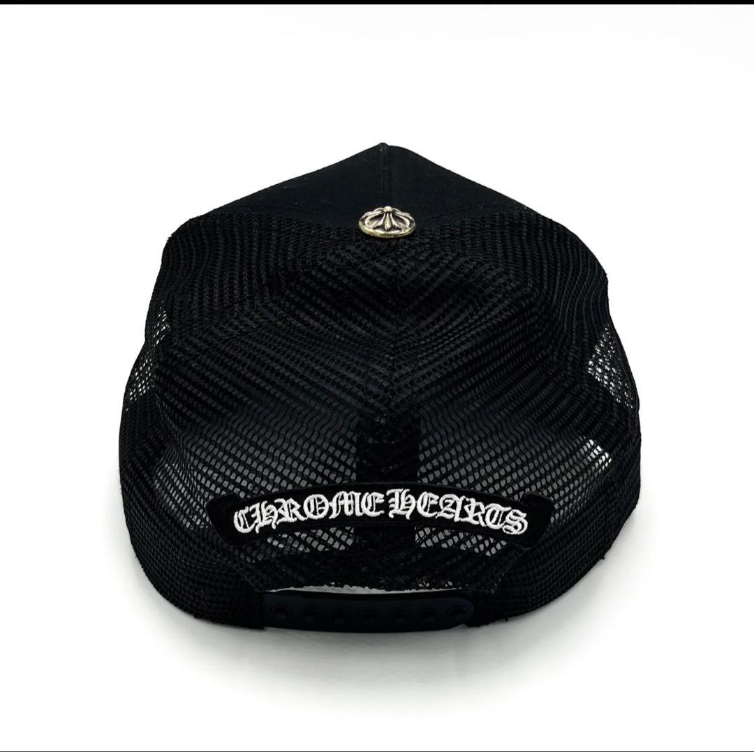 元値→159.800円入手困難⚜️CHROME HEARTS ⚜️ブラック キャップ