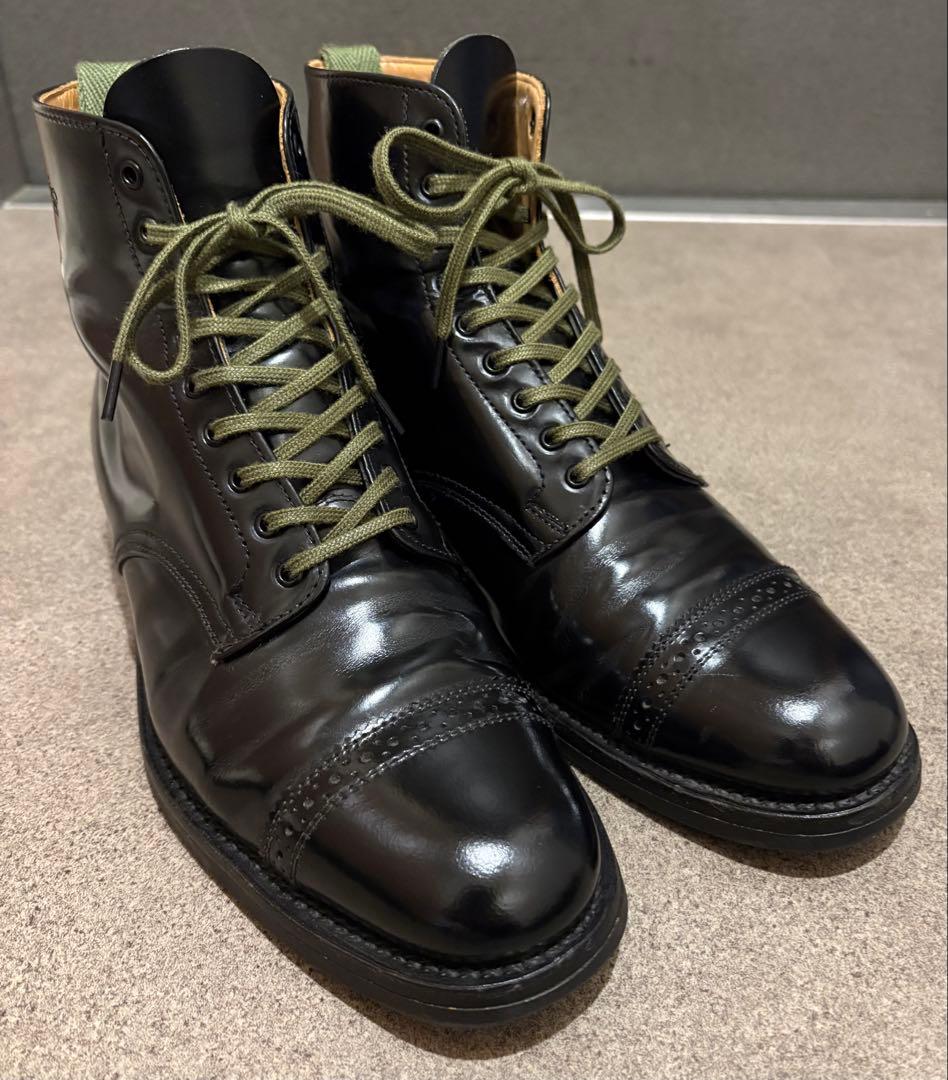 Sanders サンダース ダービー レザーブーツ 7 DERBY BOOT