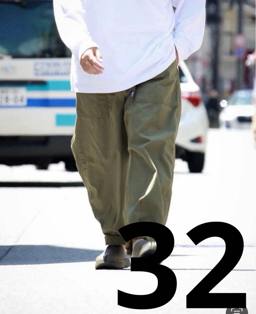 や*ん様 ノースフェイスパープルレーベル　リップストップワイドクロップドパンツ