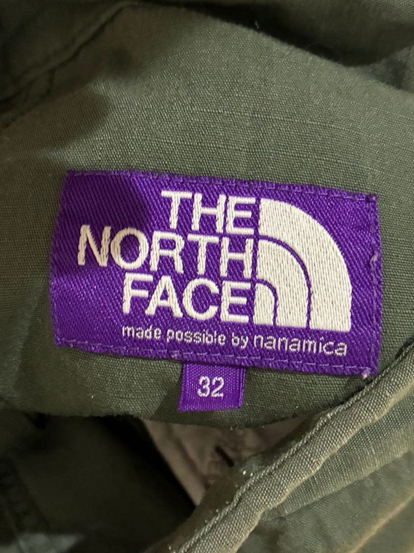 や*ん様 ノースフェイスパープルレーベル　リップストップワイドクロップドパンツ