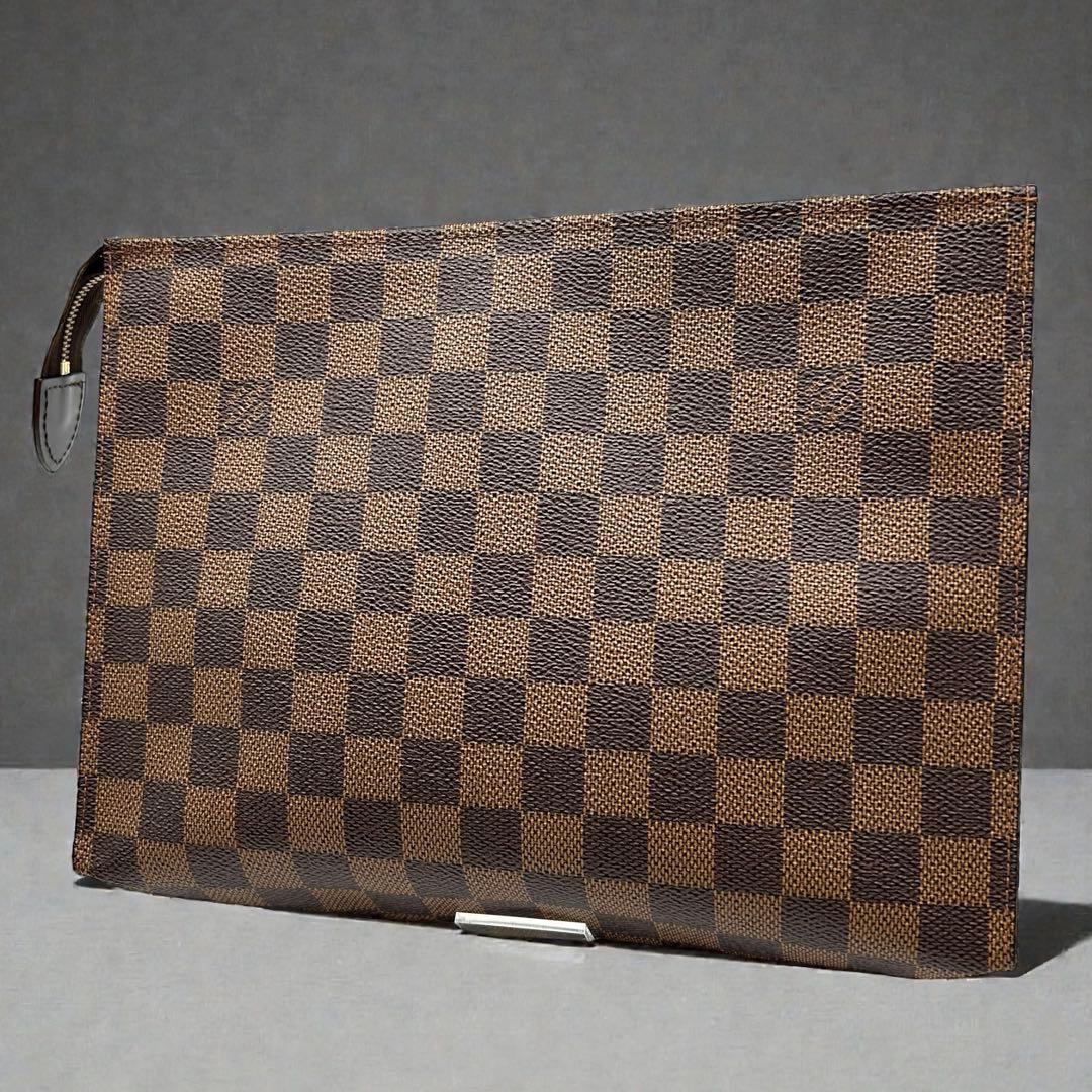 ルイヴィトン ダミエ ポッシュ トワレット26 N47543 クラッチバッグ