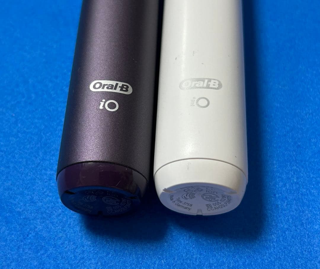 BRAUN オーラルB iO9 Type3758 Whiteとpurple ペア