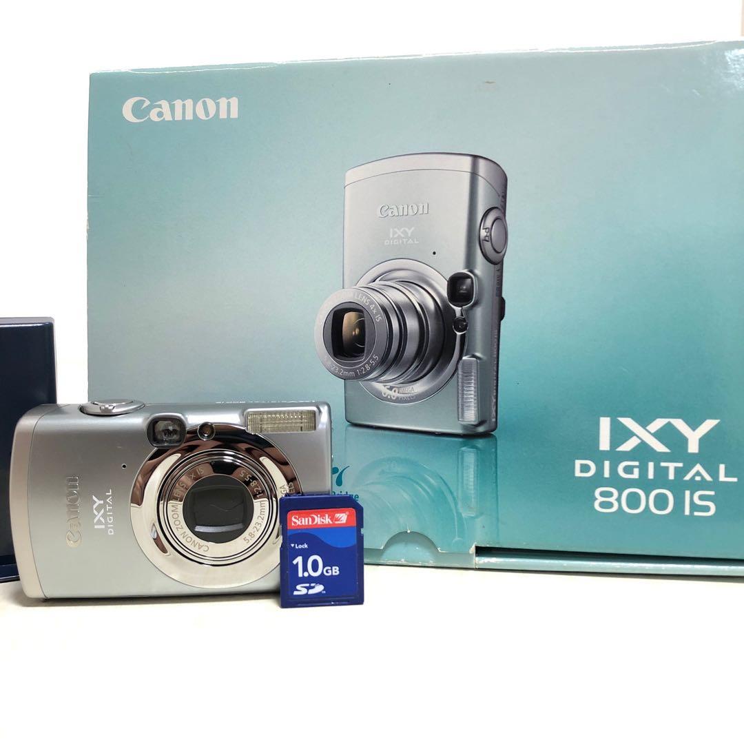 Canon キャノン　IXY DIGITAL 800 IS SDカード付