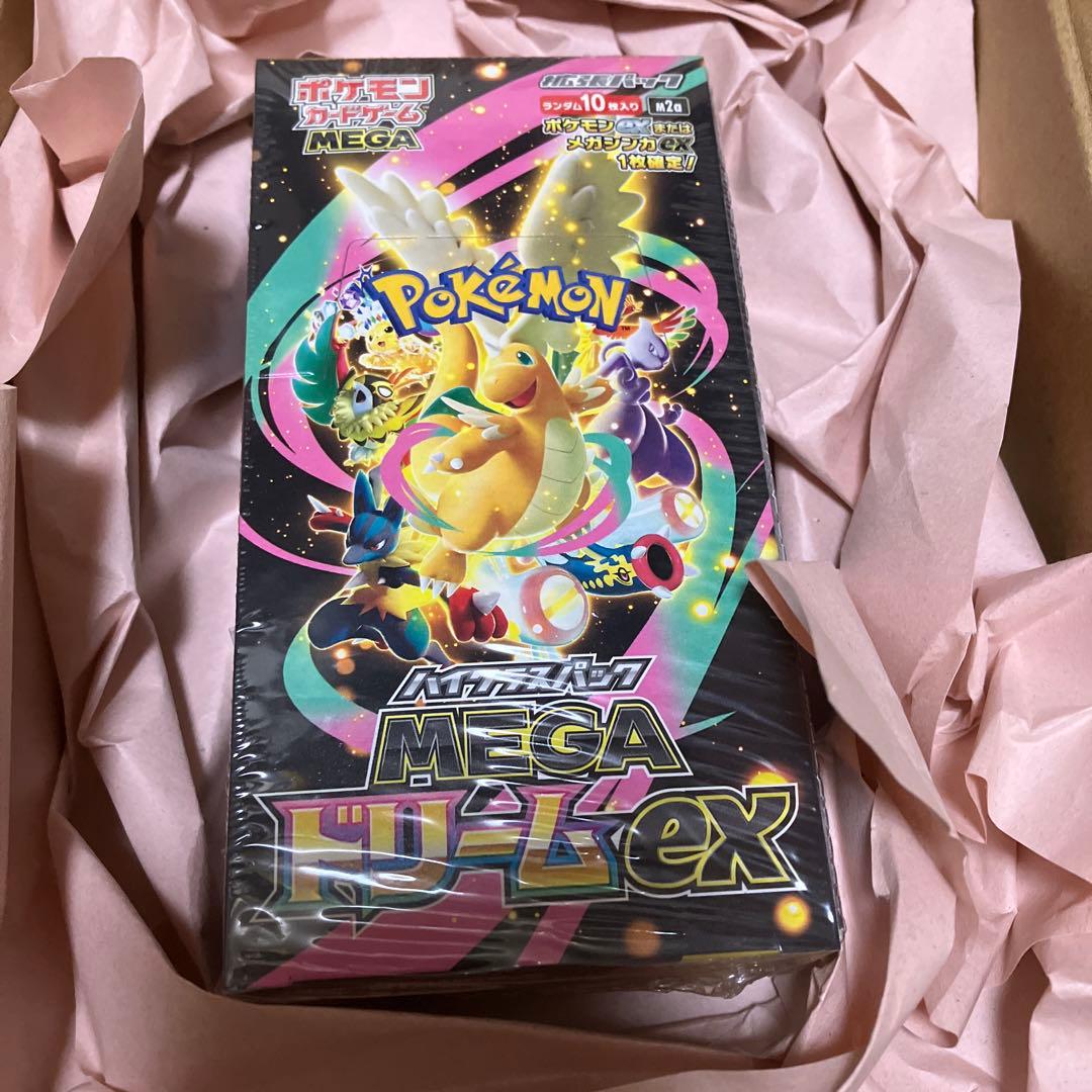 ポケモンカード　メガドリームex 1BOX シュリンク付き