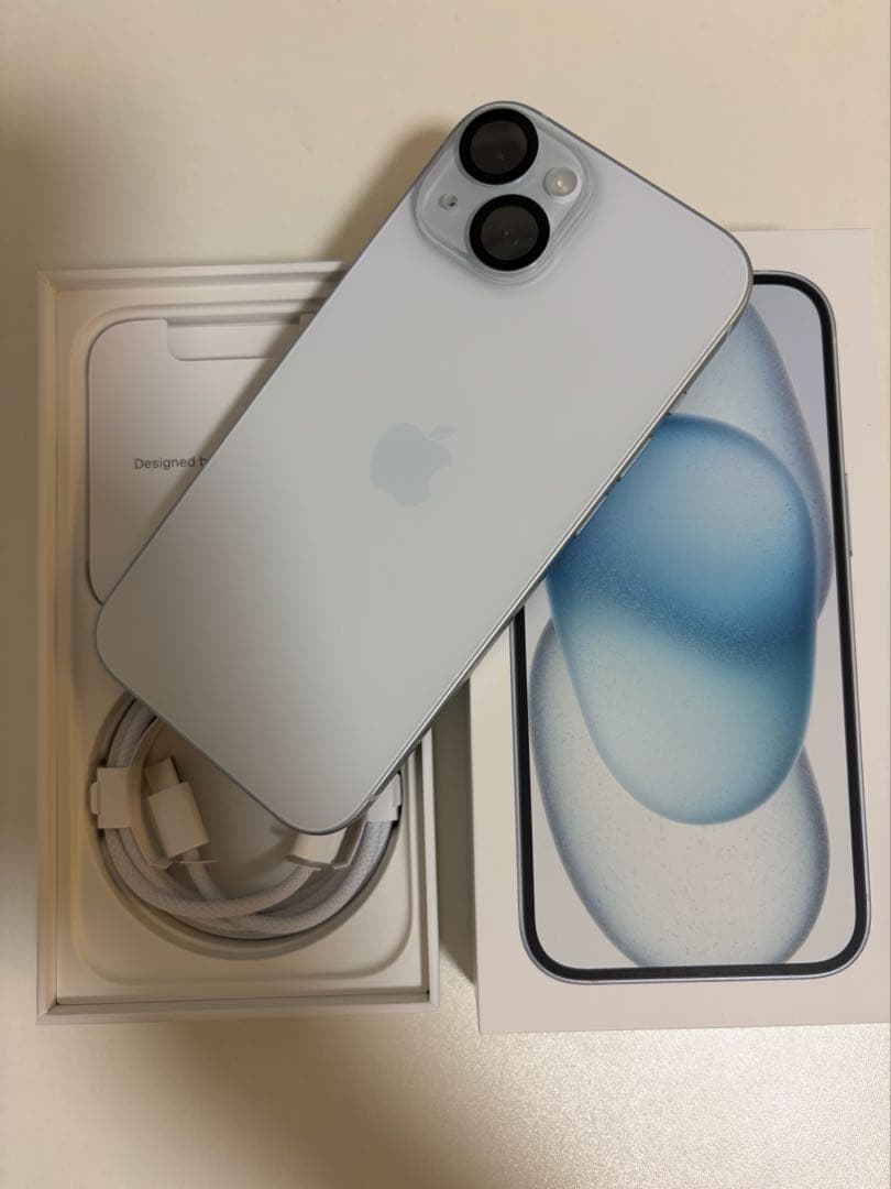 Apple iPhone 15 ブルー　128GB